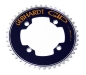 Preview: Gebhardt Singlespeed / Bahn Kettenblatt - 104mm - schwarz