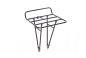 Preview: Pelago Commuter Front Rack - Stainless Steel black powdercoat