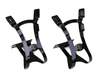 BLB Double Bridge - Double Gate Steel Toe Clips - Pedalhaken - colored