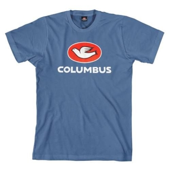 Columbus Logo T-Shirt - blue