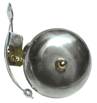 Crane Bell - Suzu Bell - with Steel Band Mount - Polished