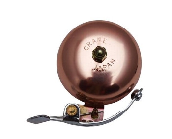 Crane Bell - Suzu Bell - with Steel Band Mount - Copper Edition