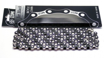 Izumi Jet Black Kette – schwarz / silber