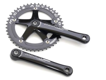 Miche Advanced Pista Track Crank Set - Black