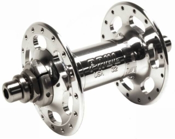 Paul Components High Flange Front Hub - High Polish Silver