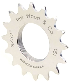 Phil Wood Track Cog - 3/32 "