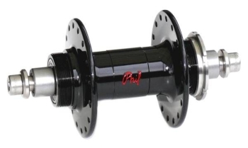 Phil Wood Bahnnabe - fixed / free - anodised