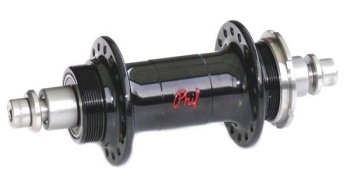 Phil Wood Low Flange Track Hub - Fixed / Free - Anodised