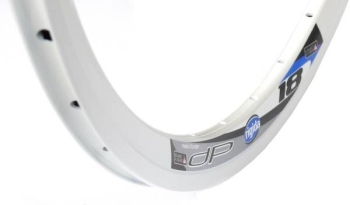 Rigida DP18 Rim Powdercoat White - 700c