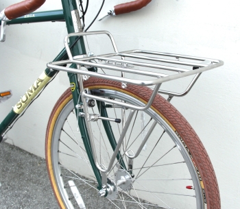 Soma Porteur Rack Stainless Steel - Stainless Steel Luggage Rack