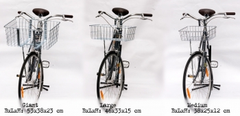 Wald Giant Front Basket # 157 - Black