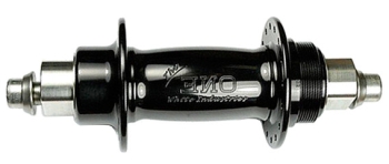 White ENO Single Speed Nabe - Eccentric Hub - schwarz