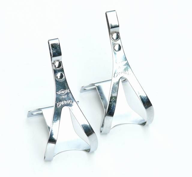 REG Special Vintage ToeClips inkl. ToeStrap Buttons