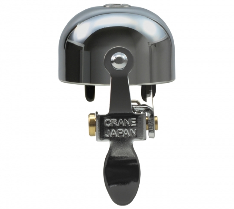 Crane Bell - E-NE Bell - with Clamp Band Mount - ALL Chrome Plated