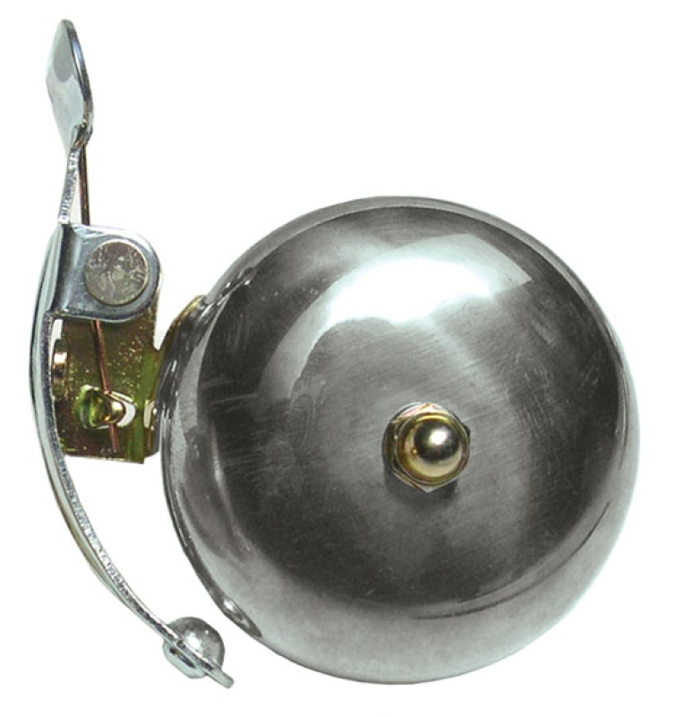 Crane Bell - Suzu Bell - with Steel Band Mount - Polished