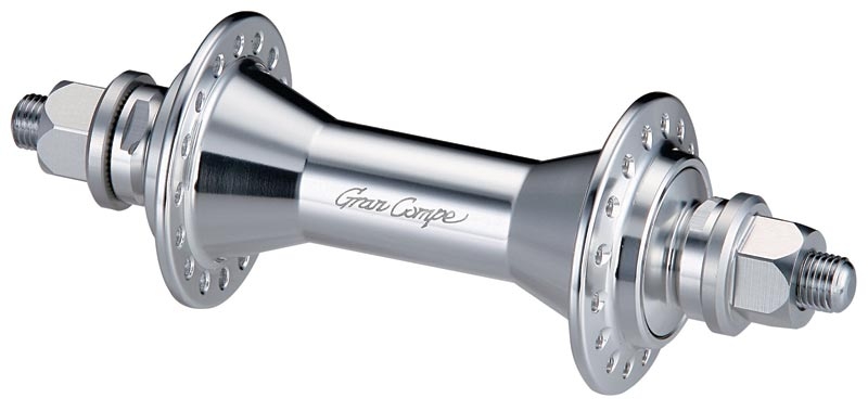 Dia-Compe Gran Compe Small Flange Track Hub - Front