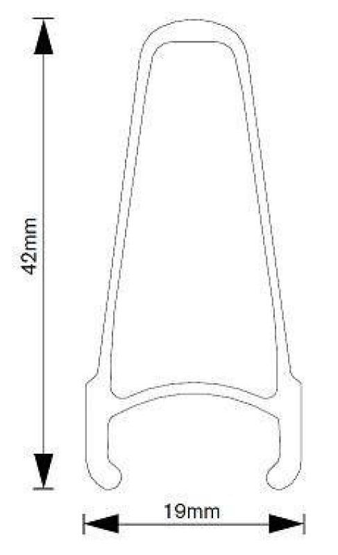 H Plus Son SL42 Alloy Rim