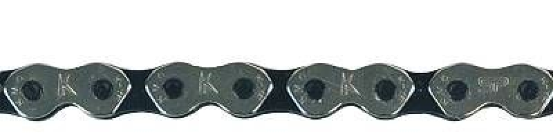 Kmc K710 Kool Chain - Black / Chrome - 1/8"