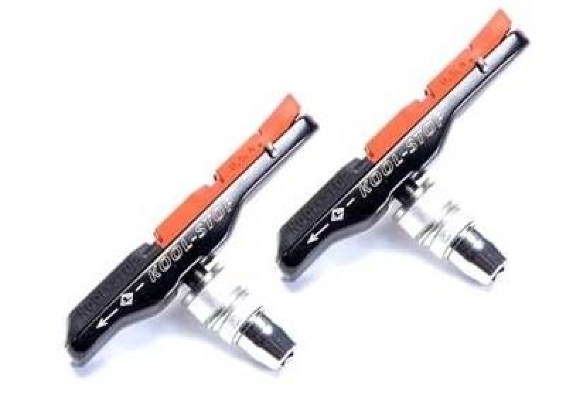 Kool Stop V-Type Holder Bremsschuhe - Dual-Compound