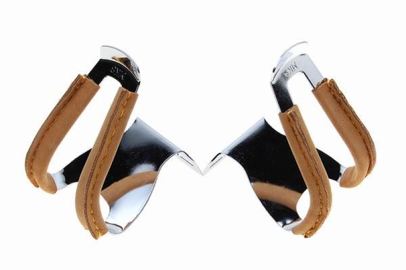 Mks Steel Half- Clips - Leather