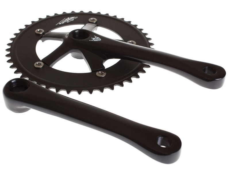 Sugino Pista Crank Set - black