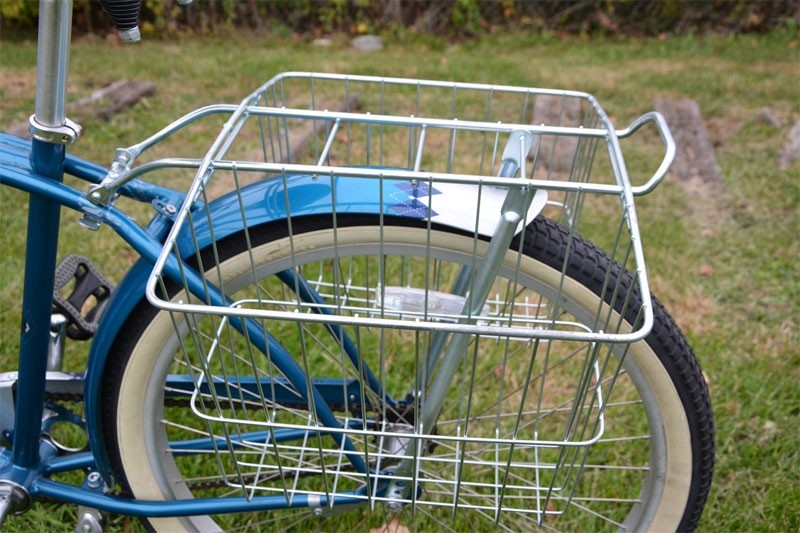 Wald #520 Rear Twin Carrier Baskets - black