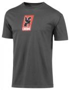 Chrome Lock Up T - Shirt - Grey