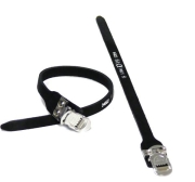 MKS Fit Alpha Sports NJS Toe Straps - Suede Pedal Straps