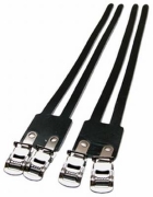 Soma Leather Double Toe Straps - Leather Pedal Straps