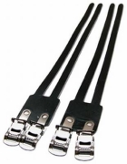 Soma Leder Double Toe Straps - Lederpedalriemen