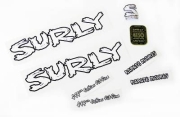 Surly Karate Monkey Frame Sticker Set